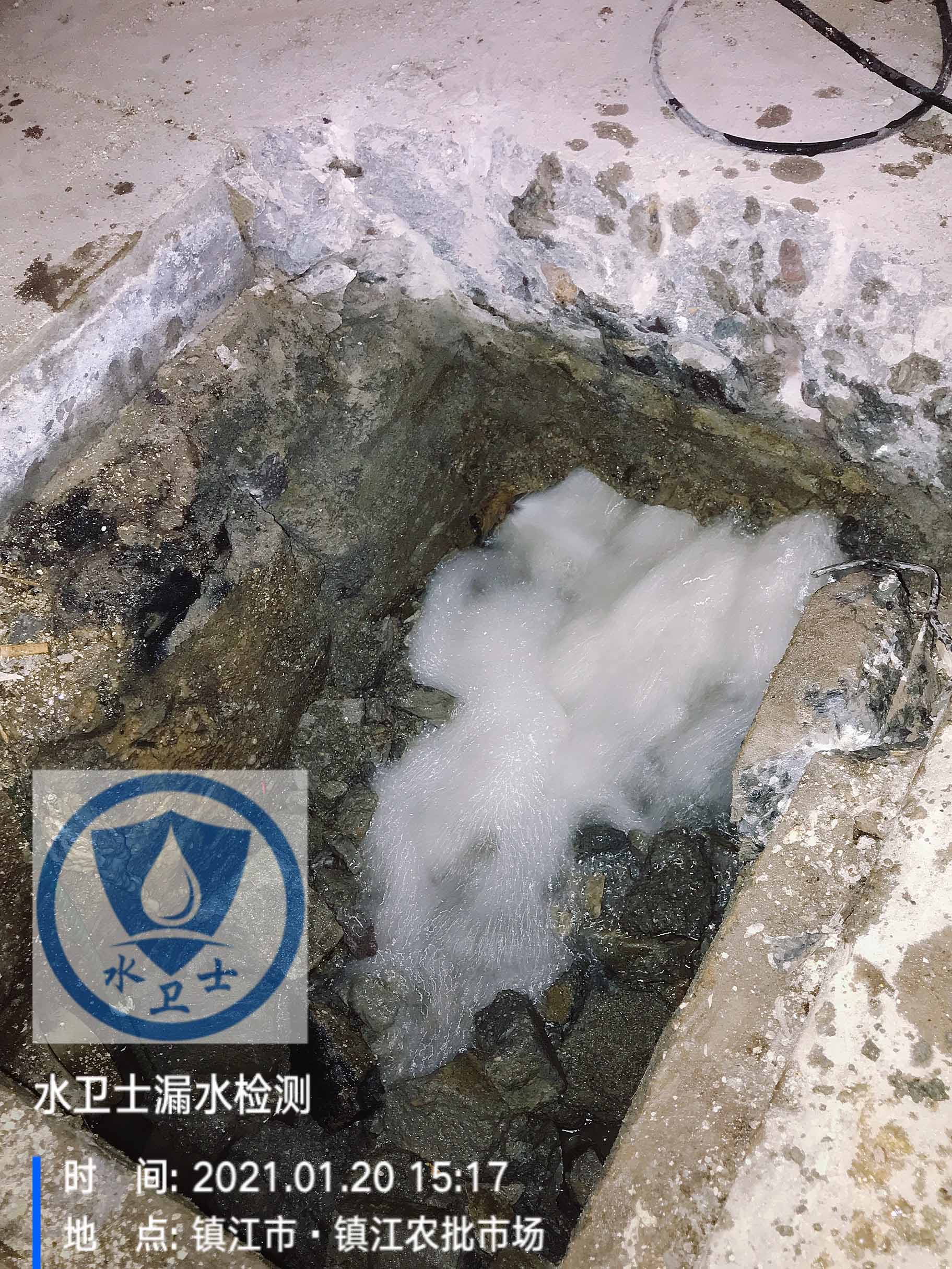 镇江消防管道漏水检测案例